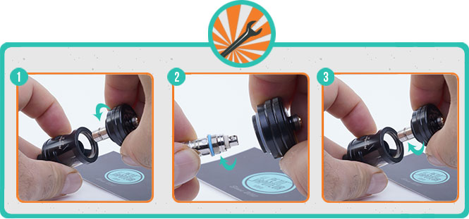 Remplacement de la résistance du Clearomiseur Nautilus GT 2 Aspire